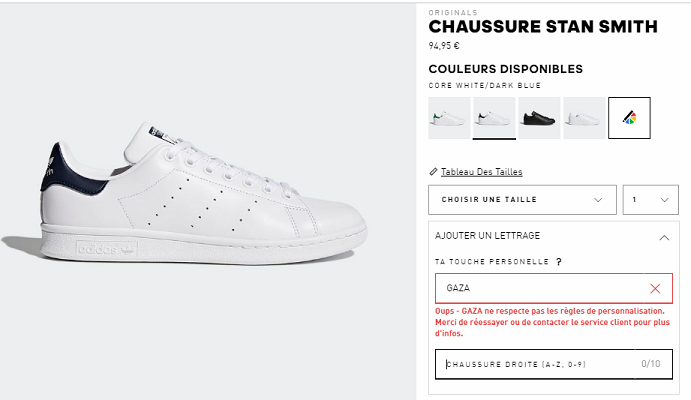 adidas personnaliser ses chaussures