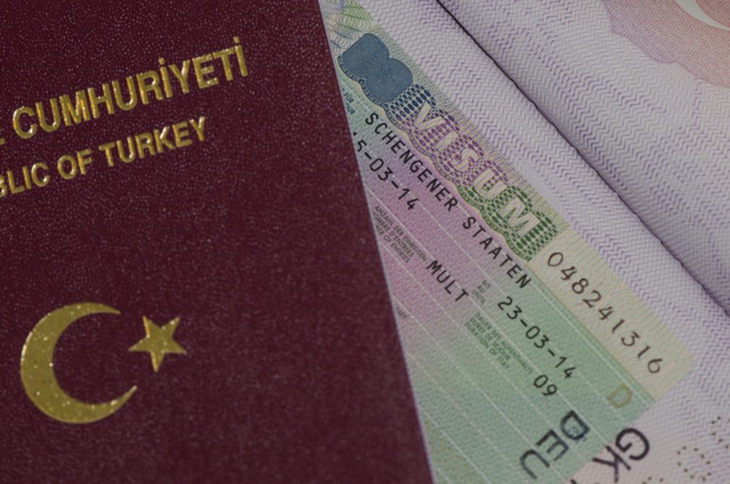 Visa pour les turcs en europe