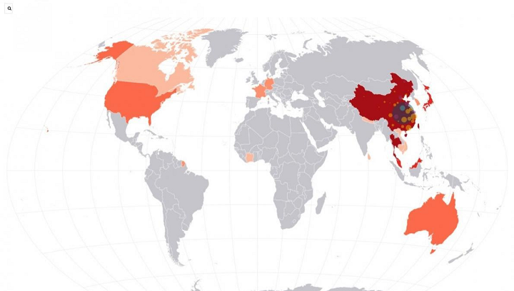 propagation coronavirus monde