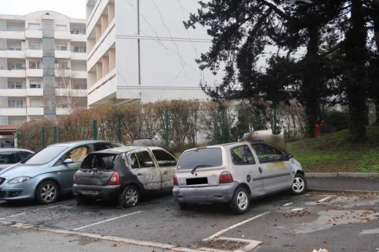 voitures brûlées 2020