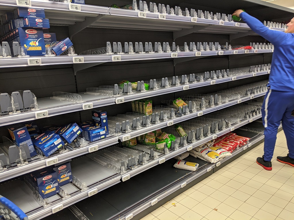 pénurie alimentaire