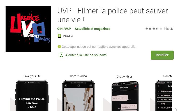 urgence violence policière