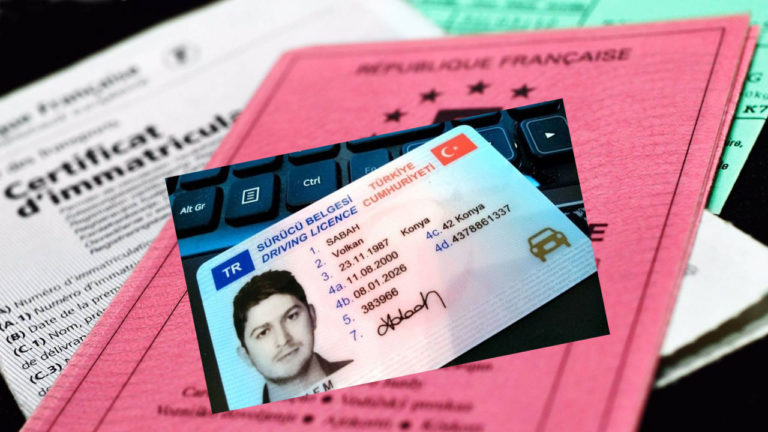 échange permis français Turquie