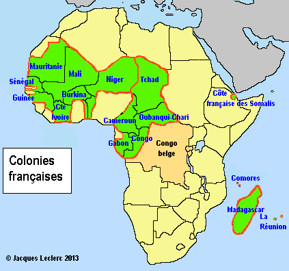 colonies françaises