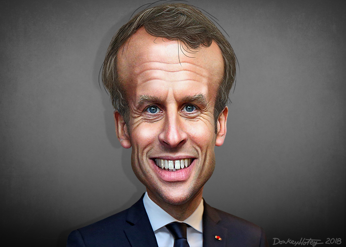macron hystérique