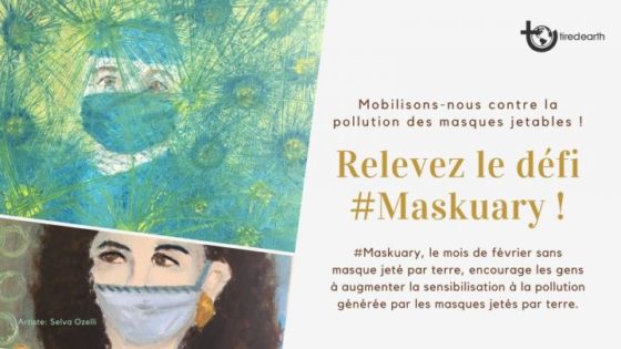 masques par terre