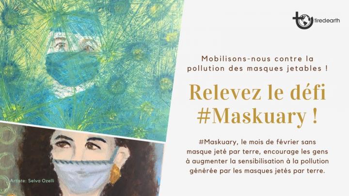 masques par terre