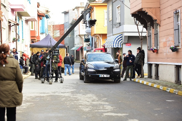 Tournage s'une série turque