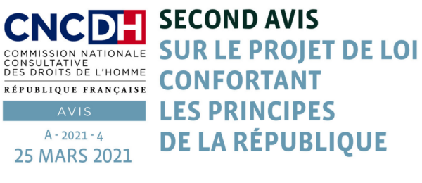La CNCDH très critique sur le projet de loi contre le séparatisme