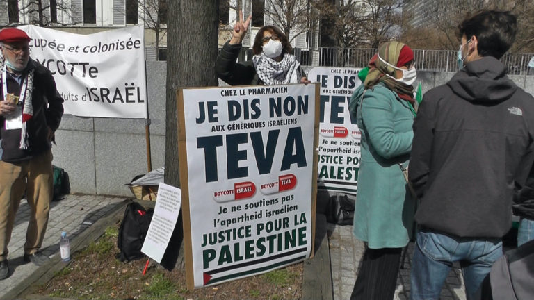 Boycott TEVA Olivia Zemor Palestine