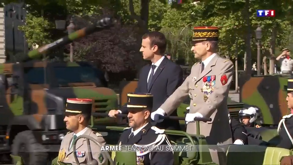 Emmanuel Macron et le général de Villiers