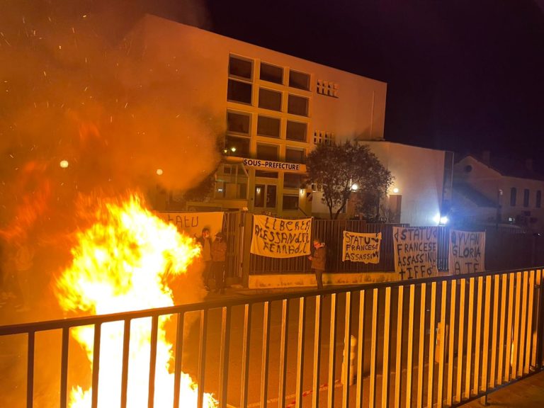 manifestation corse